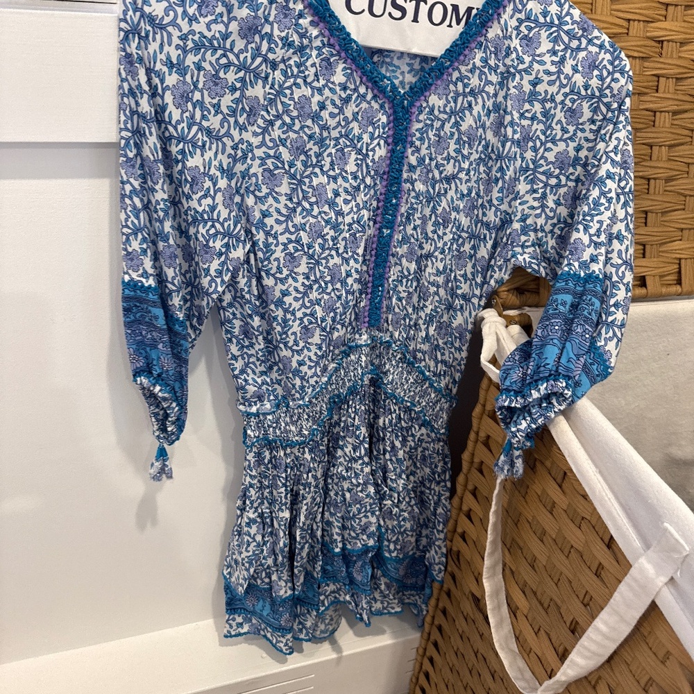 Colorful coverup dress